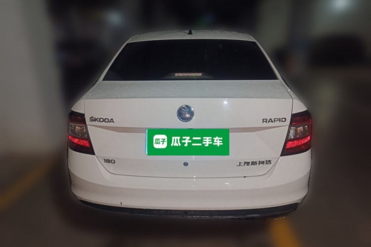Used Skoda Rapid 2018 1.6L Manual Comfort Edition Rear