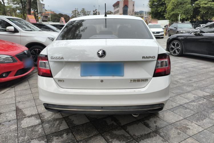 Used Skoda Rapid 2018 1.6L Automatic Comfort Edition Rear