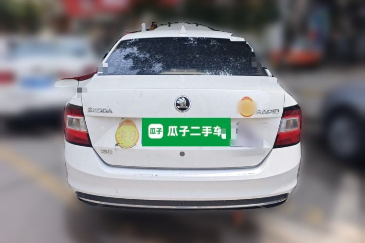 Used Skoda Rapid 2018 1.6L Manual Comfort Edition Rear