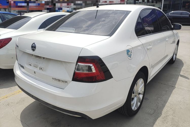Used Skoda Rapid 2018 1.6L Automatic Comfort Edition Rear Right 45 Deg