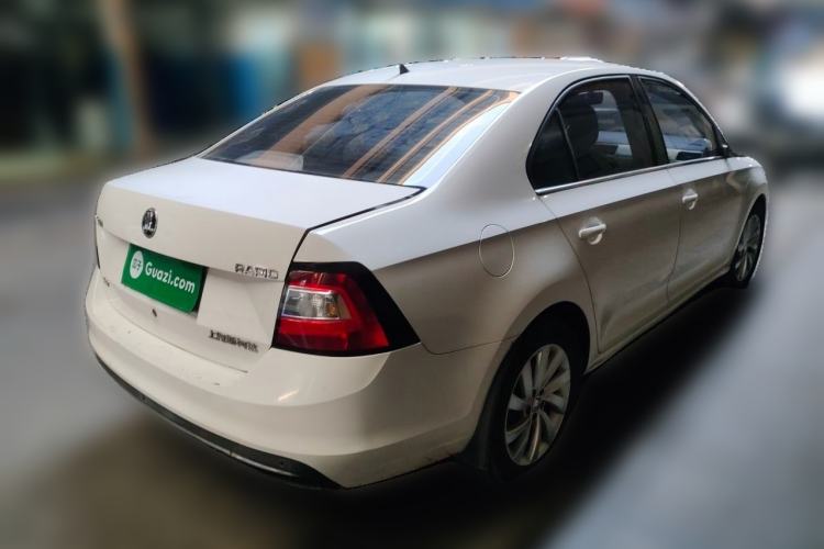 Used Skoda Rapid 2018 1.6L Automatic Comfort Edition Rear Right 45 Deg