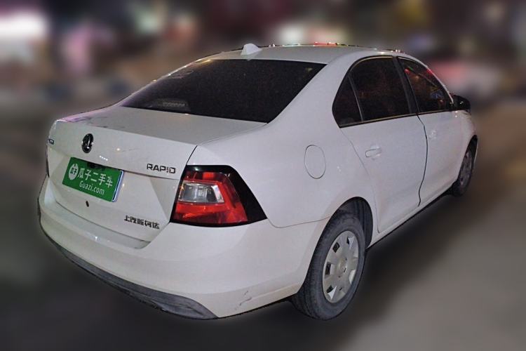 Used Skoda Rapid 2018 1.4L Manual Standard Edition Rear Right 45 Deg