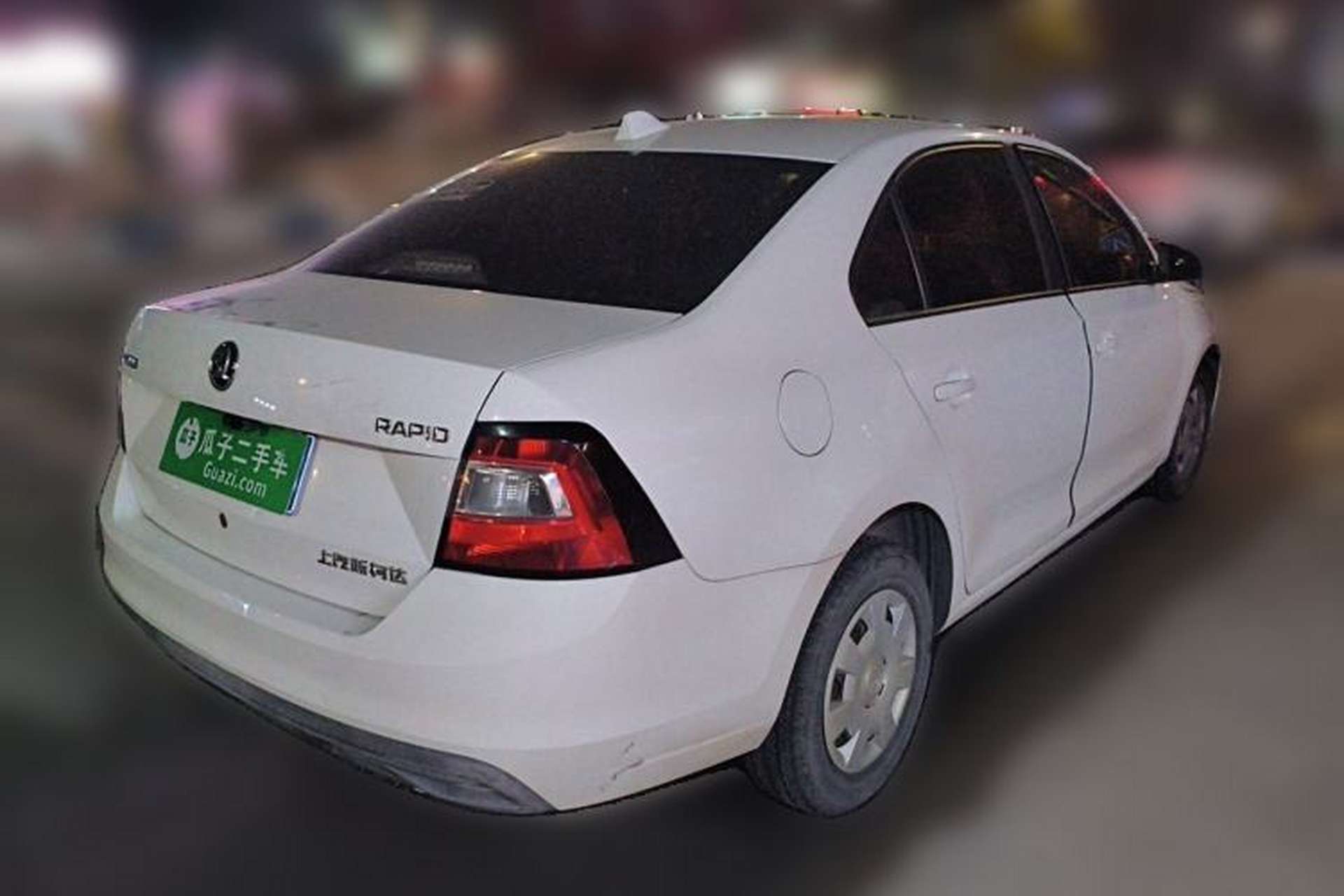 Used Skoda Rapid 2018 1.4L Manual Standard Edition Rear Right 45 Deg