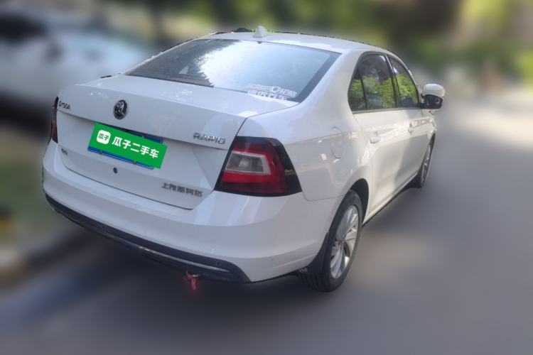 Used Skoda Rapid 2018 1.6L Manual Comfort Edition Rear Right 45 Deg