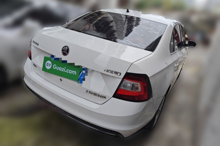 Used Skoda Rapid 2018 1.6L Automatic Comfort Edition Rear Right 45 Deg