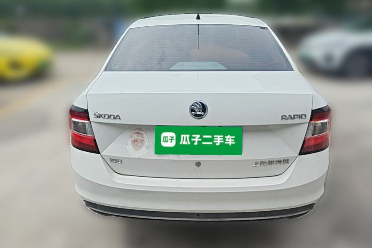 Used Skoda Rapid 2018 1.6L Automatic Comfort Edition Rear