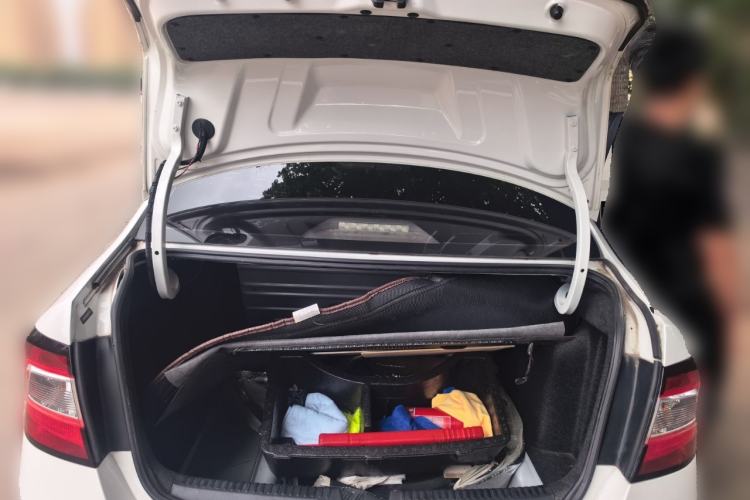 Used Skoda Rapid 2018 1.4L Manual Standard Edition Trunk