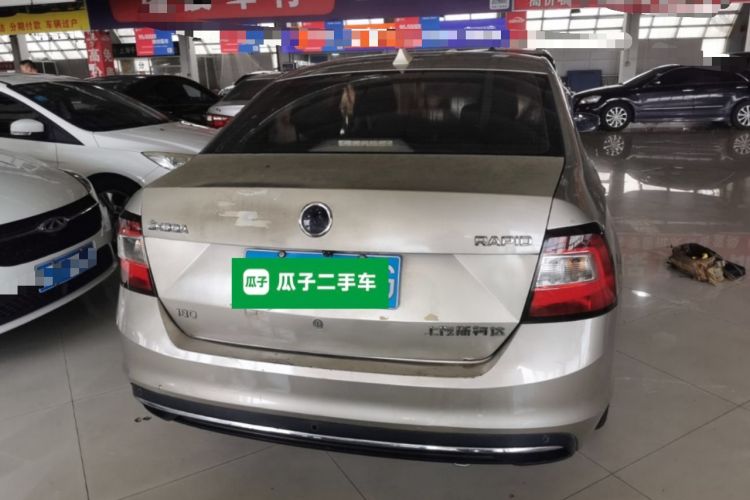 Used Skoda Rapid 2018 1.6L Automatic Comfort Edition Rear