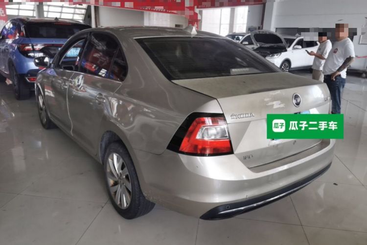 Used Skoda Rapid 2018 1.6L Automatic Comfort Edition Rear Left 45 Deg