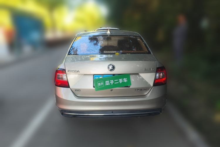 Used Skoda Rapid 2018 1.6L Manual Comfort Edition Rear