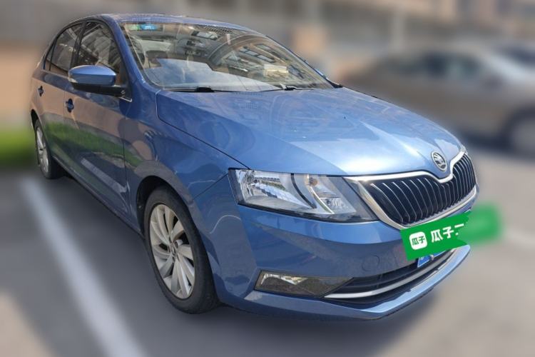Used Skoda Rapid 2019 1.5L Manual Comfort Edition China V Standard Front Right 45 Deg
