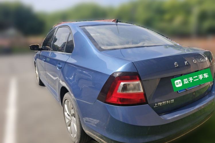 Used Skoda Rapid 2019 1.5L Manual Comfort Edition China V Standard Rear Left 45 Deg