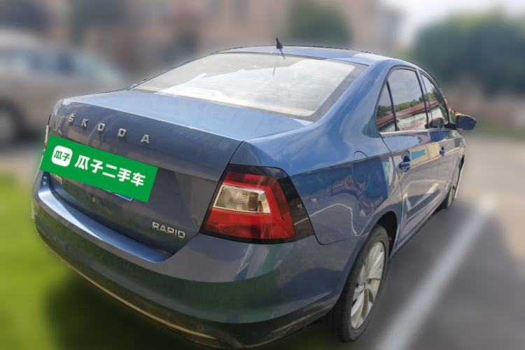 Used Skoda Rapid 2019 1.5L Manual Comfort Edition China V Standard Rear Right 45 Deg