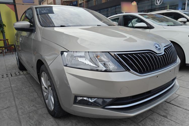 Used Skoda Rapid 2019 1.5L Automatic Comfort Edition China V Standard Front Right 45 Deg