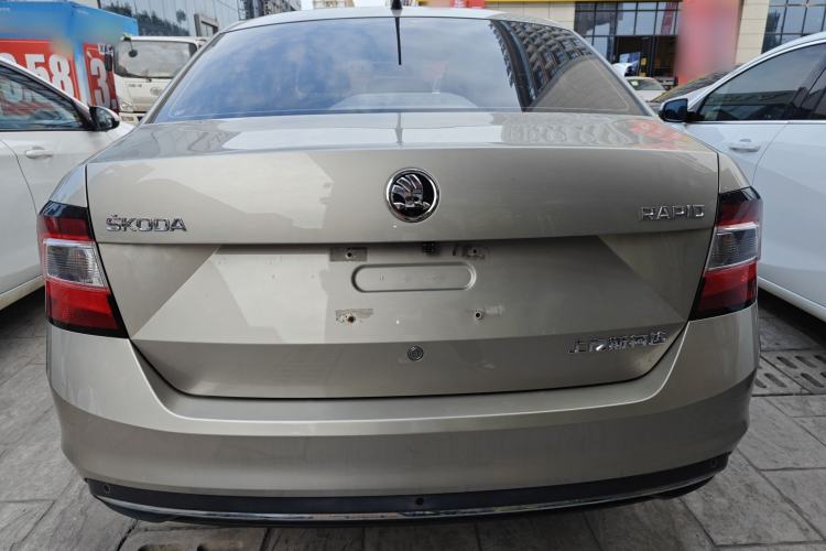 Used Skoda Rapid 2019 1.5L Automatic Comfort Edition China V Standard Rear