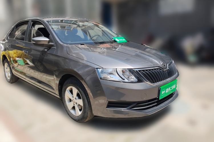 Used Skoda Rapid 2019 1.5L Automatic Standard Edition Front Right 45 Deg