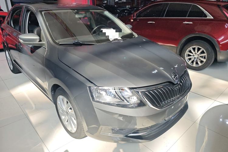 Used Skoda Rapid 2019 1.5L Automatic Comfort Edition China V Standard Front Right 45 Deg