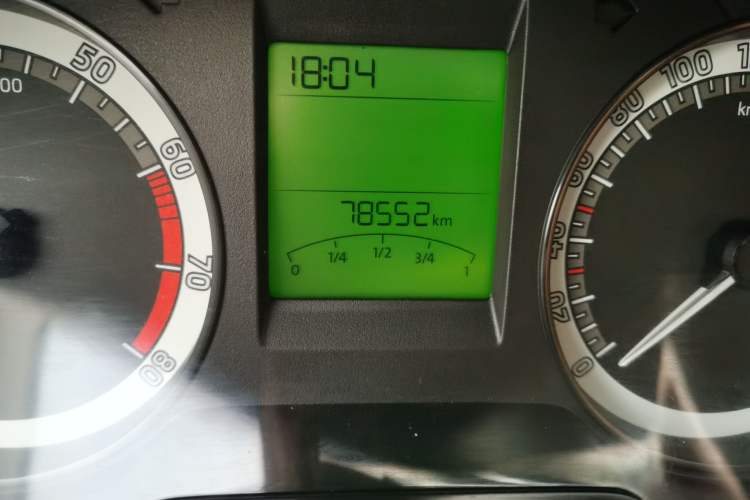 Used Skoda Rapid 2019 1.5L Manual Standard Edition Odometer Close Up