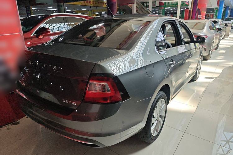 Used Skoda Rapid 2019 1.5L Automatic Comfort Edition China V Standard Rear Right 45 Deg