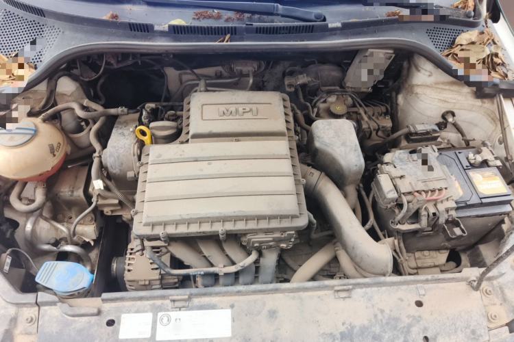 Used Skoda Rapid 2019 1.5L Automatic Comfort Edition China VI Standard Engine Bay