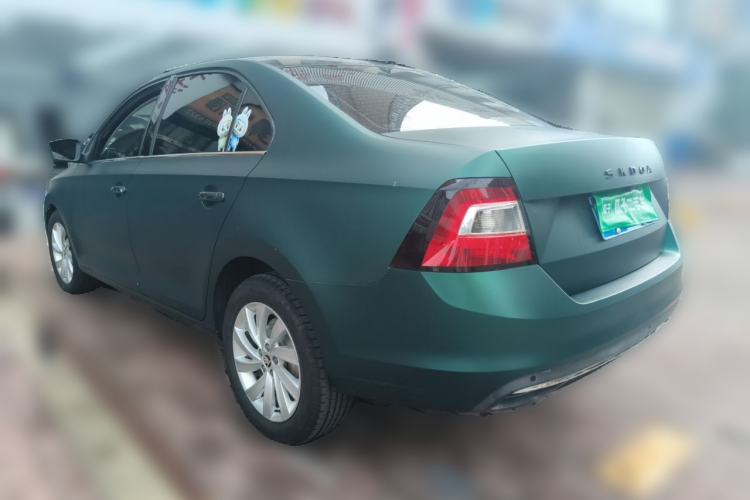 Used Skoda Rapid 2019 1.5L Automatic Comfort Edition China VI Standard Rear Left 45 Deg