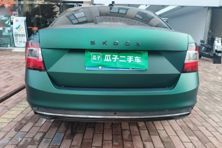 Used Skoda Rapid 2019 1.5L Automatic Comfort Edition China VI Standard Rear