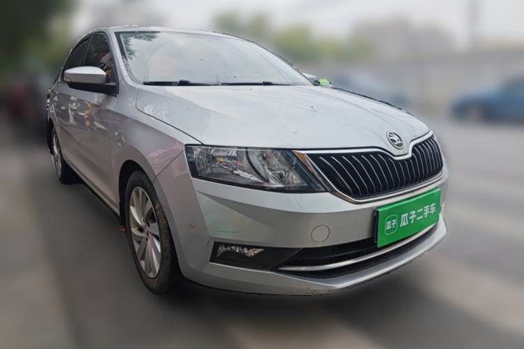 Used Skoda Rapid 2019 1.5L Manual Comfort Edition China V Standard Front Right 45 Deg