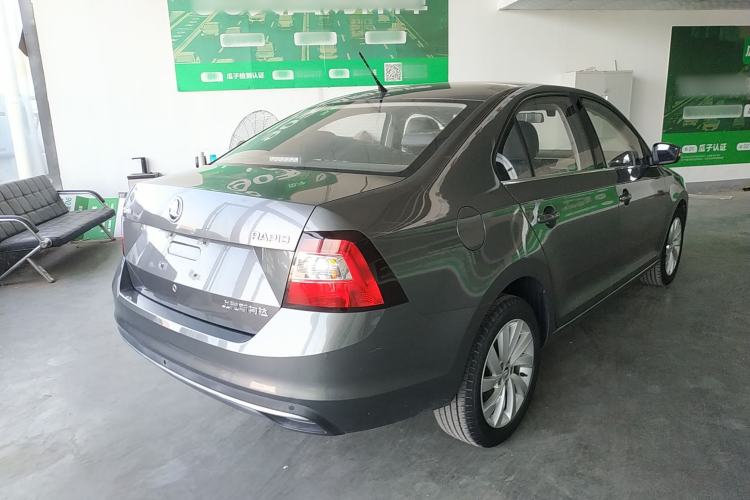 Used Skoda Rapid 2019 1.5L Automatic Comfort Edition China V Standard Rear Right 45 Deg