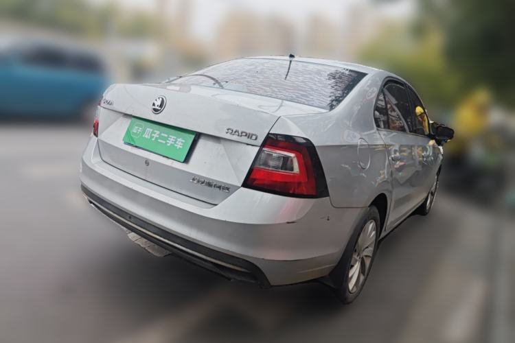 Used Skoda Rapid 2019 1.5L Manual Comfort Edition China V Standard Rear Right 45 Deg