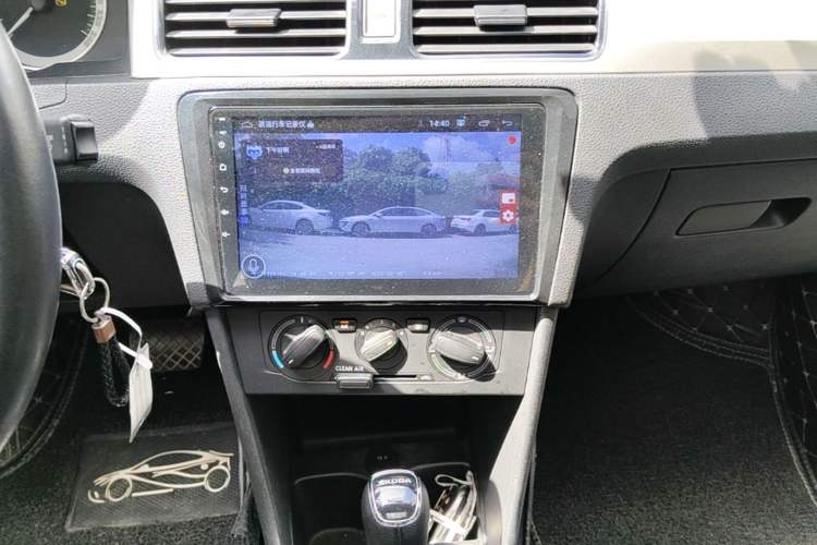 Used Skoda Rapid 2019 1.5L Automatic Comfort Edition China VI Standard Audio And AC Panel