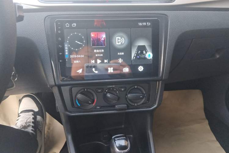 Used Skoda Rapid 2019 Revised Version 1.5L Automatic Standard Edition China VI Audio And AC Panel