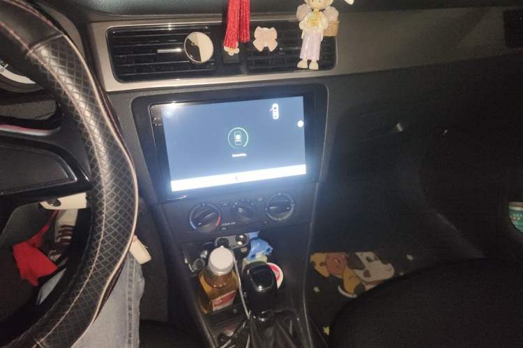 Used Skoda Rapid 2019 1.5L Automatic Comfort Edition China VI Standard Audio And AC Panel