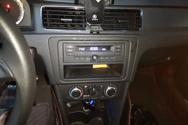 Used Skoda Rapid 2019 Revised Version 1.5L Manual Standard Edition China VI Audio And AC Panel