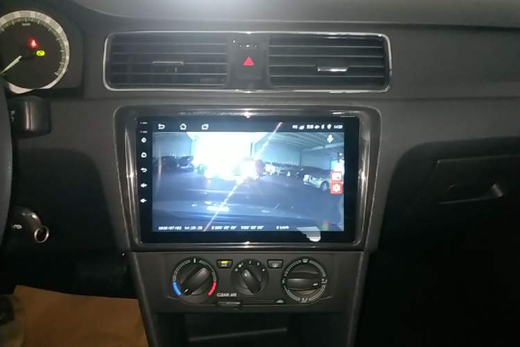 Used Skoda Rapid 2019 Revised Version 1.5L Automatic Standard Edition China VI Audio And AC Panel