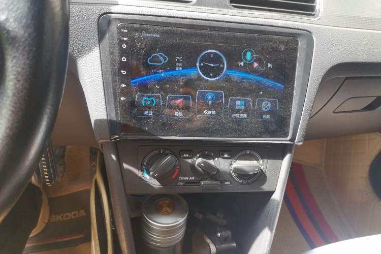 Used Skoda Rapid 2019 Revised Version 1.5L Manual Standard Edition China VI Audio And AC Panel