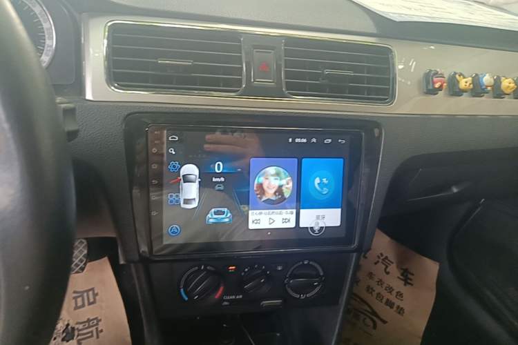 Used Skoda Rapid 2019 1.5L Automatic Comfort Edition China VI Standard Audio And AC Panel