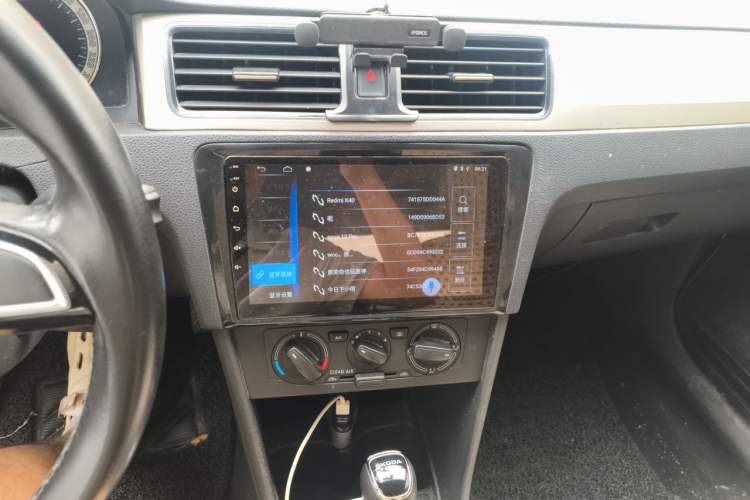 Used Skoda Rapid 2019 1.5L Automatic Comfort Edition China V Standard Audio And AC Panel