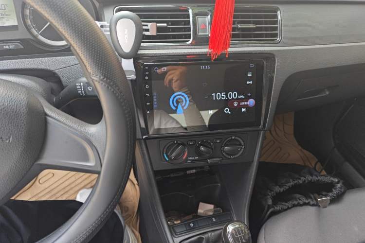 Used Skoda Rapid 2019 Revised Version 1.5L Manual Entry-Level Edition China VI Audio And AC Panel