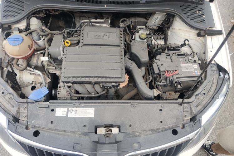 Used Skoda Rapid 2019 1.5L Automatic Standard Edition Engine Bay