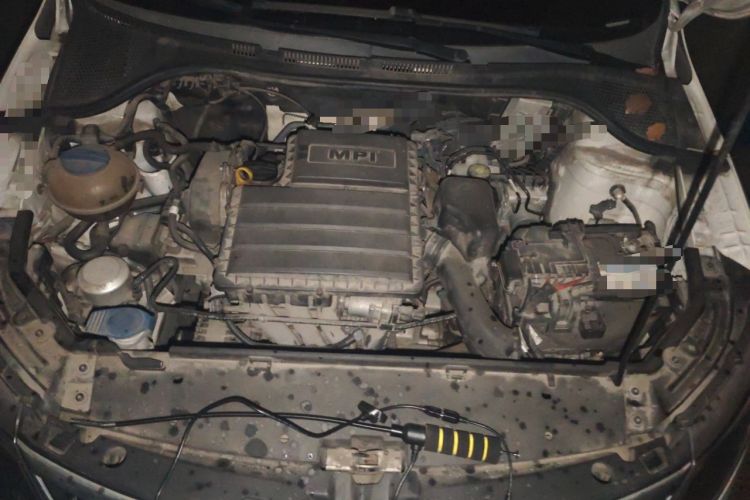 Used Skoda Rapid 2019 1.5L Manual Comfort Edition China VI Standard Engine Bay