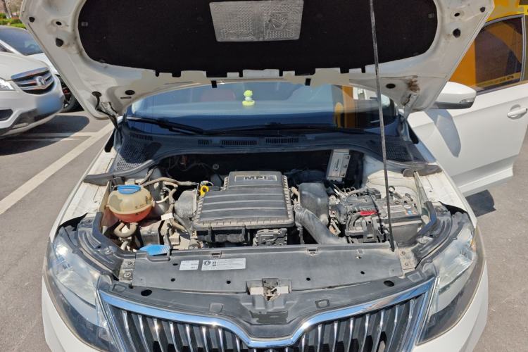 Used Skoda Rapid 2019 1.5L Automatic Comfort Edition China V Standard Engine Bay