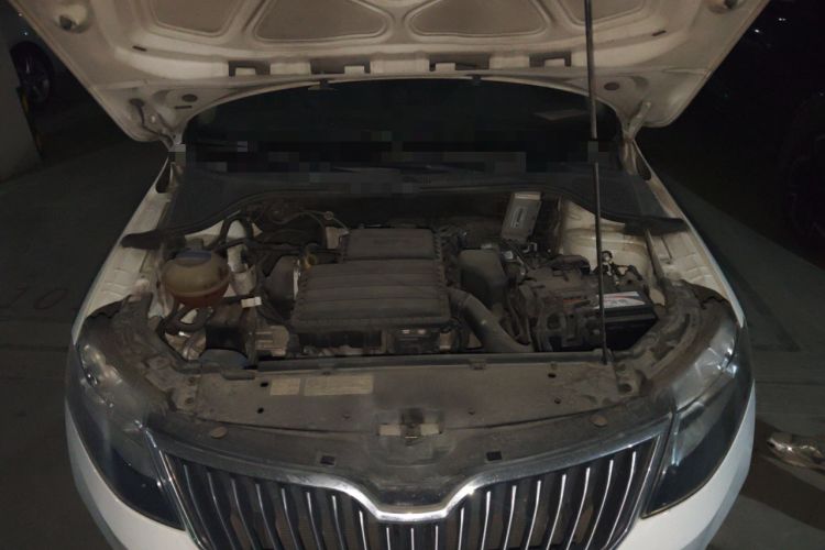 Used Skoda Rapid 2019 1.5L Automatic Comfort Edition China V Standard Engine Bay