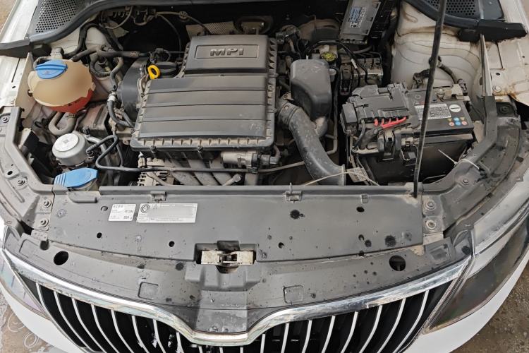 Used Skoda Rapid 2019 1.5L Manual Standard Edition Engine Bay