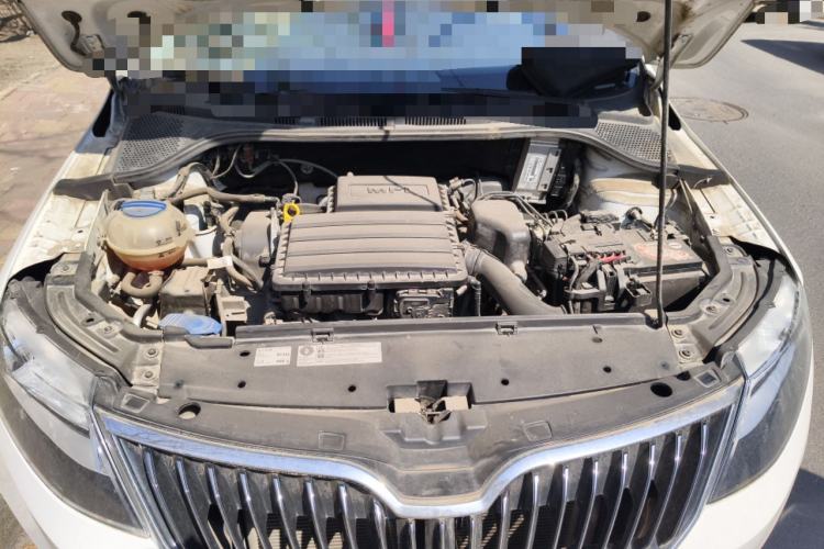 Used Skoda Rapid 2019 1.5L Automatic Comfort Edition China V Standard Engine Bay