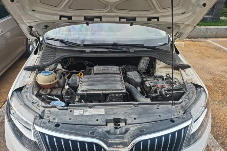 Used Skoda Rapid 2019 1.5L Automatic Comfort Edition China V Standard Engine Bay