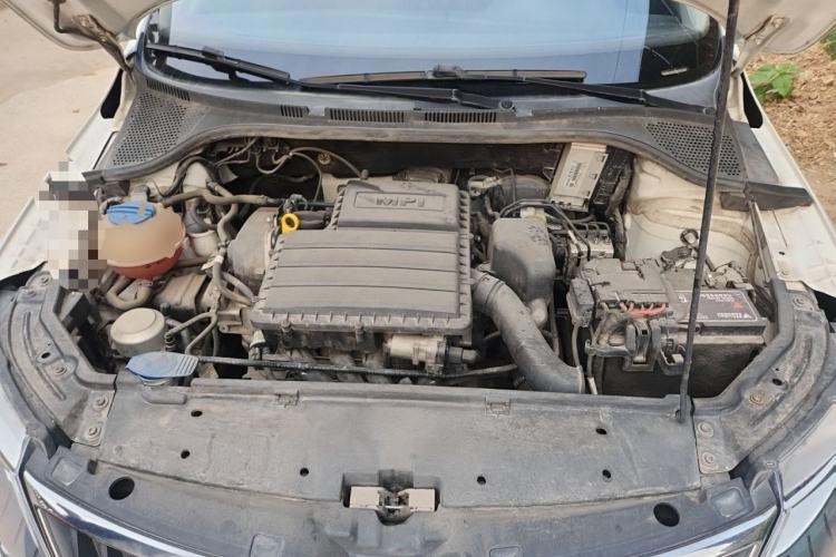 Used Skoda Rapid 2019 Revised Version 1.5L Manual Standard Edition China VI Engine Bay
