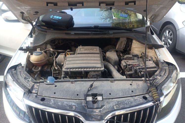 Used Skoda Rapid 2019 1.5L Automatic Comfort Edition China V Standard Engine Bay