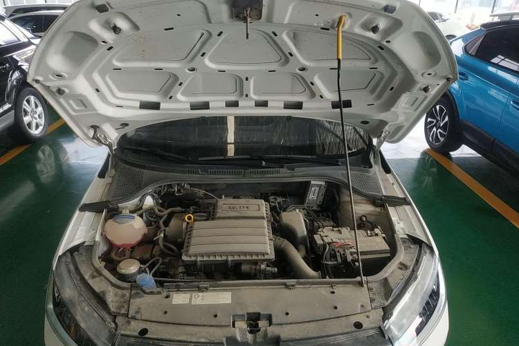 Used Skoda Rapid 2019 Revised Version 1.5L Manual Standard Edition China VI Engine Bay