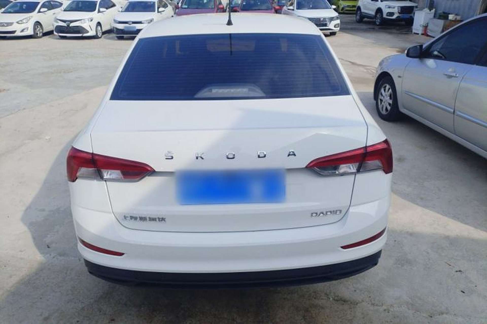 Used Skoda Rapid 2019 Revised Version 1.5L Automatic Standard Edition China VI Exterior 4
