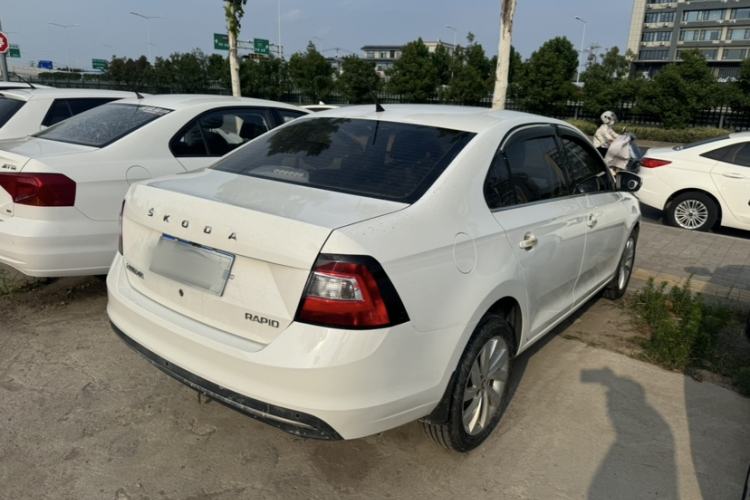 Used Skoda Rapid 2019 1.5L Automatic Comfort Edition China V Standard Exterior 6